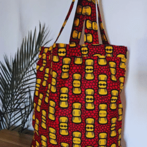 Vintage Ankara Tote Bag