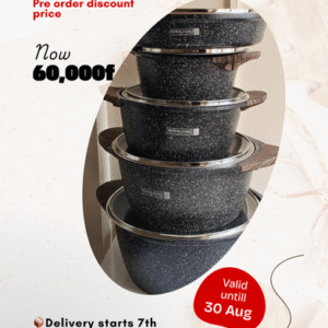 10 pieces Die-cast Cookware Set
