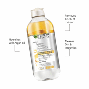 Micellar cleansing water in oil